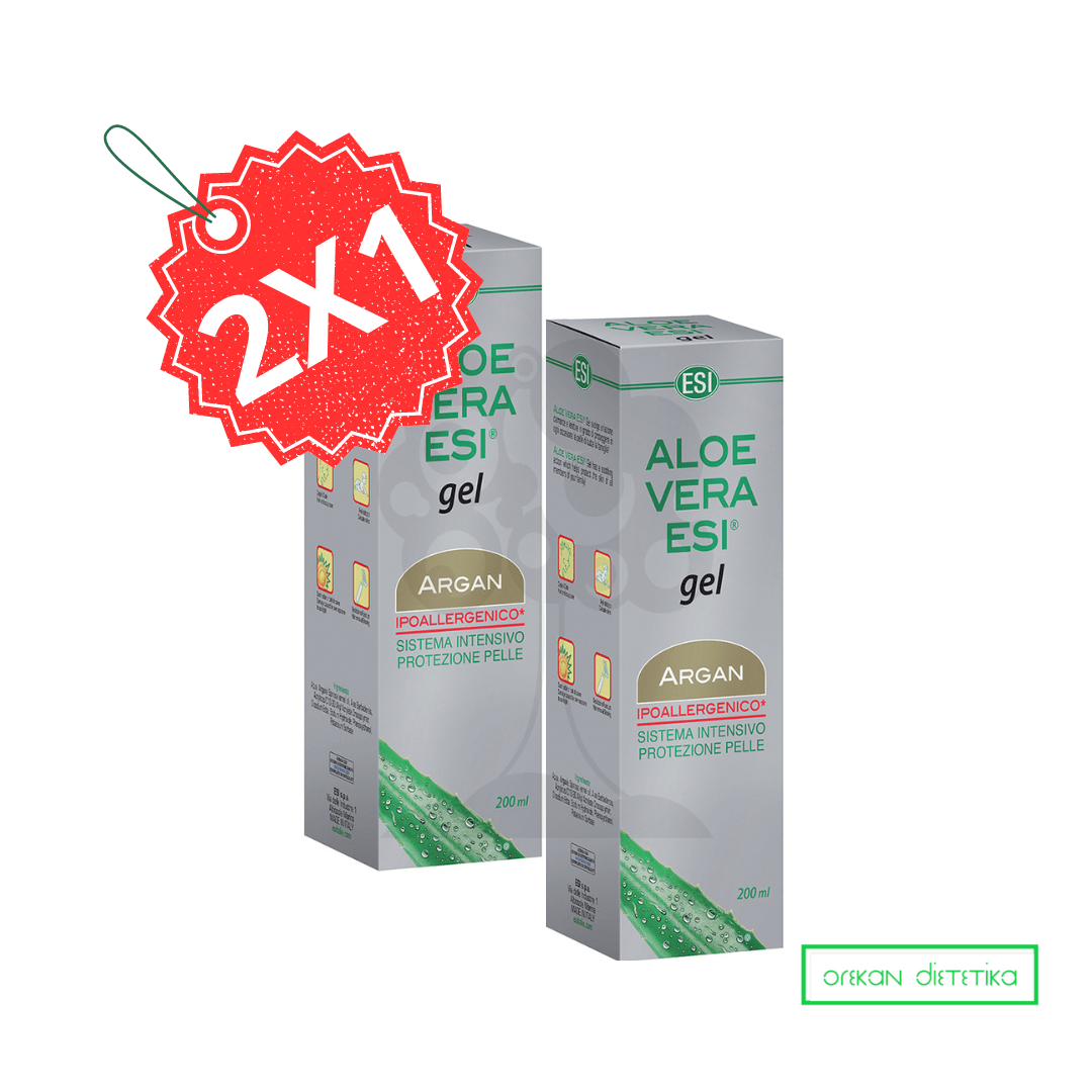 PACK 2X1 - ALOE VERA EN GEL CON ACEITE DE ARGAN 200ML - Dendago