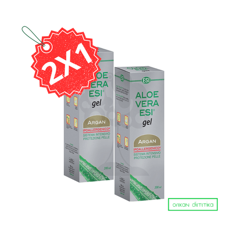 PACK 2X1 - ALOE VERA EN GEL CON ACEITE DE ARGAN 200ML - Dendago