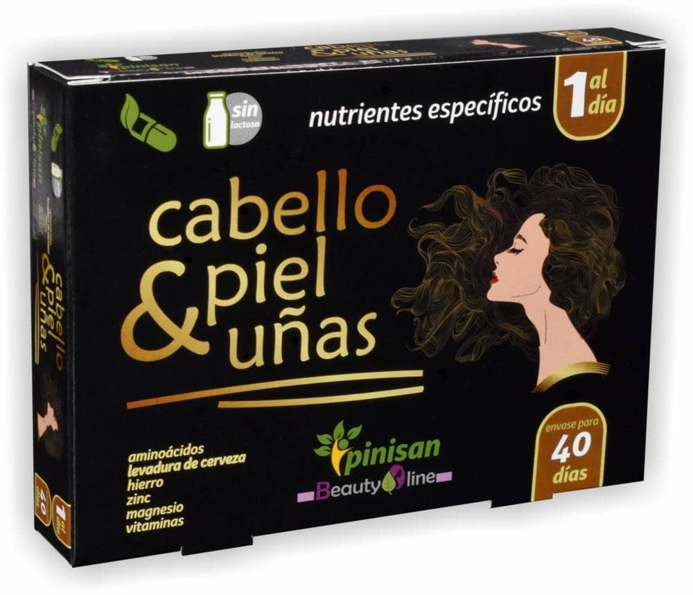 PACK REVIVE TU CABELLO: Cabello, piel & uñas forte 12ampollas + Champu revitalizante o Cabello, piel & uñas 40 cap GRATIS - REGALO Cabello Piel Uñas 40cap - Dendago