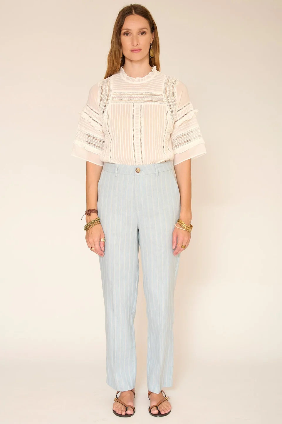 MKT STUDIO PANTALON DE RAYAS PAGALI