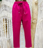 Pantalon algodon fucsia - Dendago