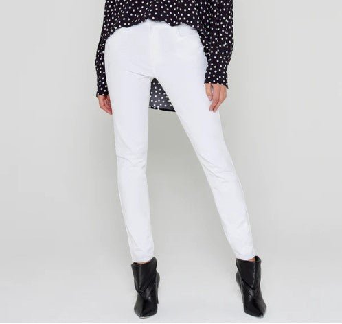 PANTALON BLANCO KOLETTE FIVE - Dendago