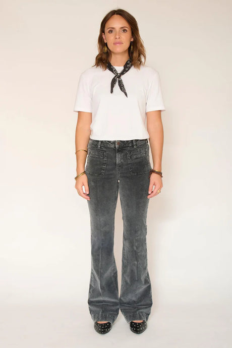 PANTALON FLARE MICROPANA 1