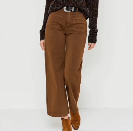 PANTALON LUCIA MARRON FIVE - Dendago
