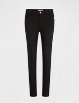 Pantalón slim talle estándar negro Morgan