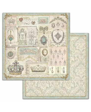 PAPEL SCRAP 30.5X30.5 PRINCESS JEWELLERY 1