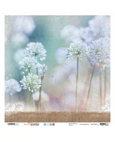 PAPEL SCRAP 30.5X30.5 SUMMER BREEZE 1