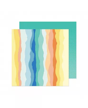 PAPEL SCRAP 30x30 American Crafts BUENOS DÍAS 1