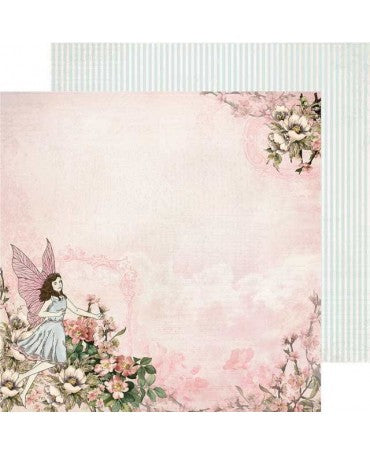 PAPEL SCRAP 30X30 KAISERCRAFT Fairy garden mystify 1