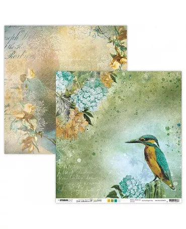 PAPEL SCRAP Studio Light Kingfisher & Waterfall 33 1