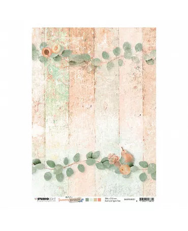 PAPEL SCRAP A4 SUMMER BREEZE 1
