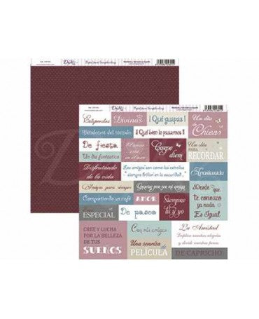 PAPEL SCRAP Dayka Etiquetas 1