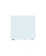 PAPEL SCRAP ESTRELLAS - RAYAS ZIG ZAG Azul Bebé 2
