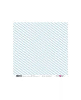 PAPEL SCRAP DAMASCO - RAYAS DIAGONAL Azul Bebé 2