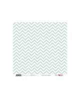 PAPEL SCRAP ESTRELLAS - RAYAS ZIG ZAG Verde Suave 2