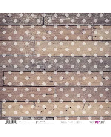 PAPEL SCRAP PFY madera y Puntos mini 2