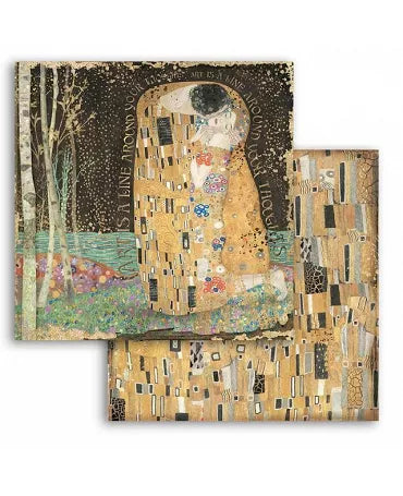 PAPEL SCRAP Stamperia KLIMT El Beso 833 1