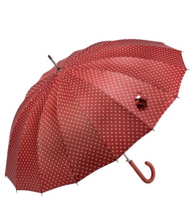 Paraguas de mujer Cacharel 16 varillas antiviento estampado 2