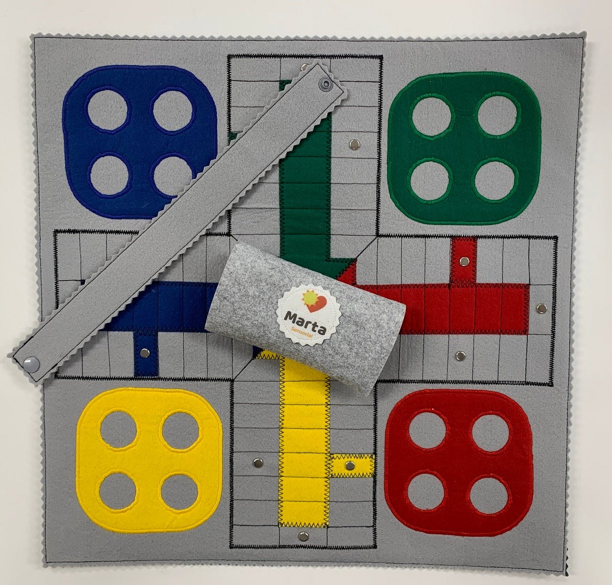 Parchis de fieltro - Dendago