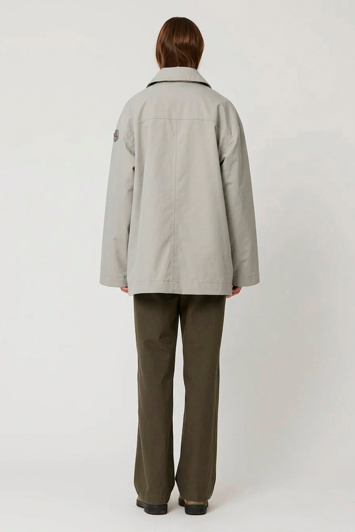 TANTÄ RAINWEAR CHAQUETA ALGODON IMPERMEABLEABBY STONE GHIACCIO
