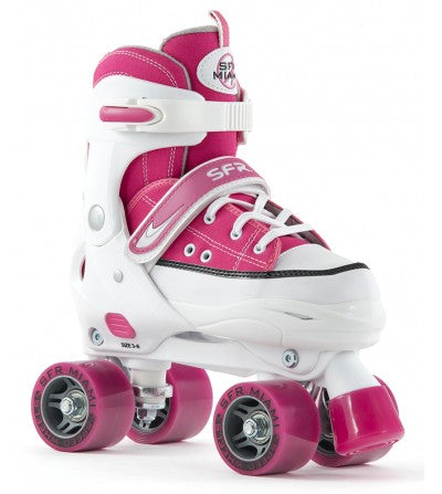 Patines rosas Quad (4 ruedas) 1