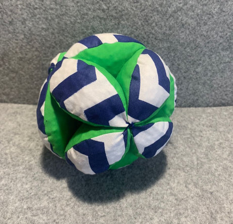 Pelota Montessori VERDE AZUL - Dendago