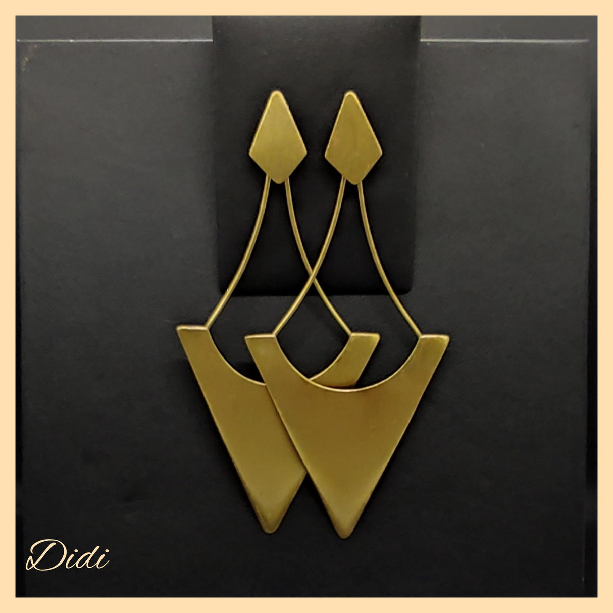 Pendientes de latón - Dendago