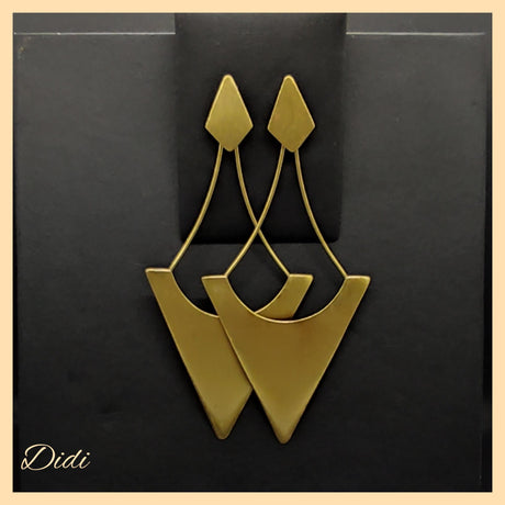 Pendientes de latón - Dendago