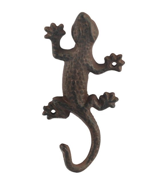 Percha de hierro fundido modelo Gecko 2 - Dendago