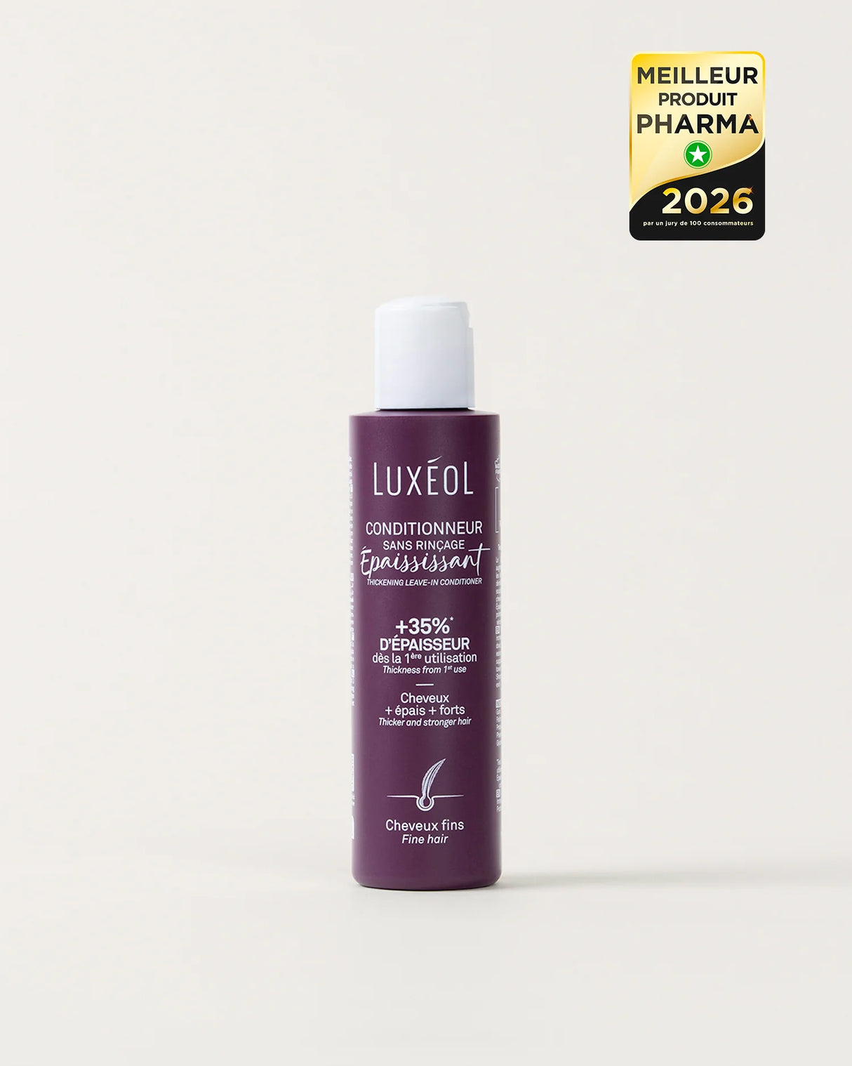 Acondicionador sin aclarado Engrosador 150ml Luxeol.