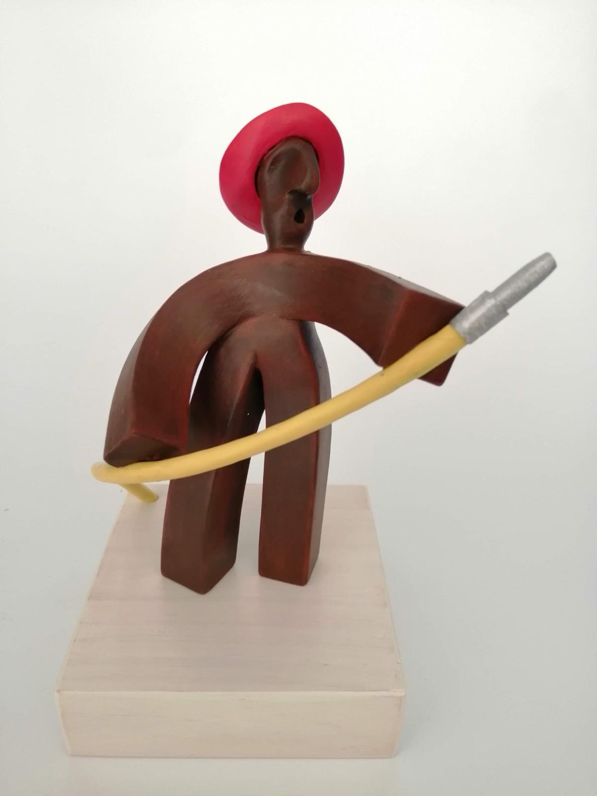 Pieza cerámica Bombero - Dendago