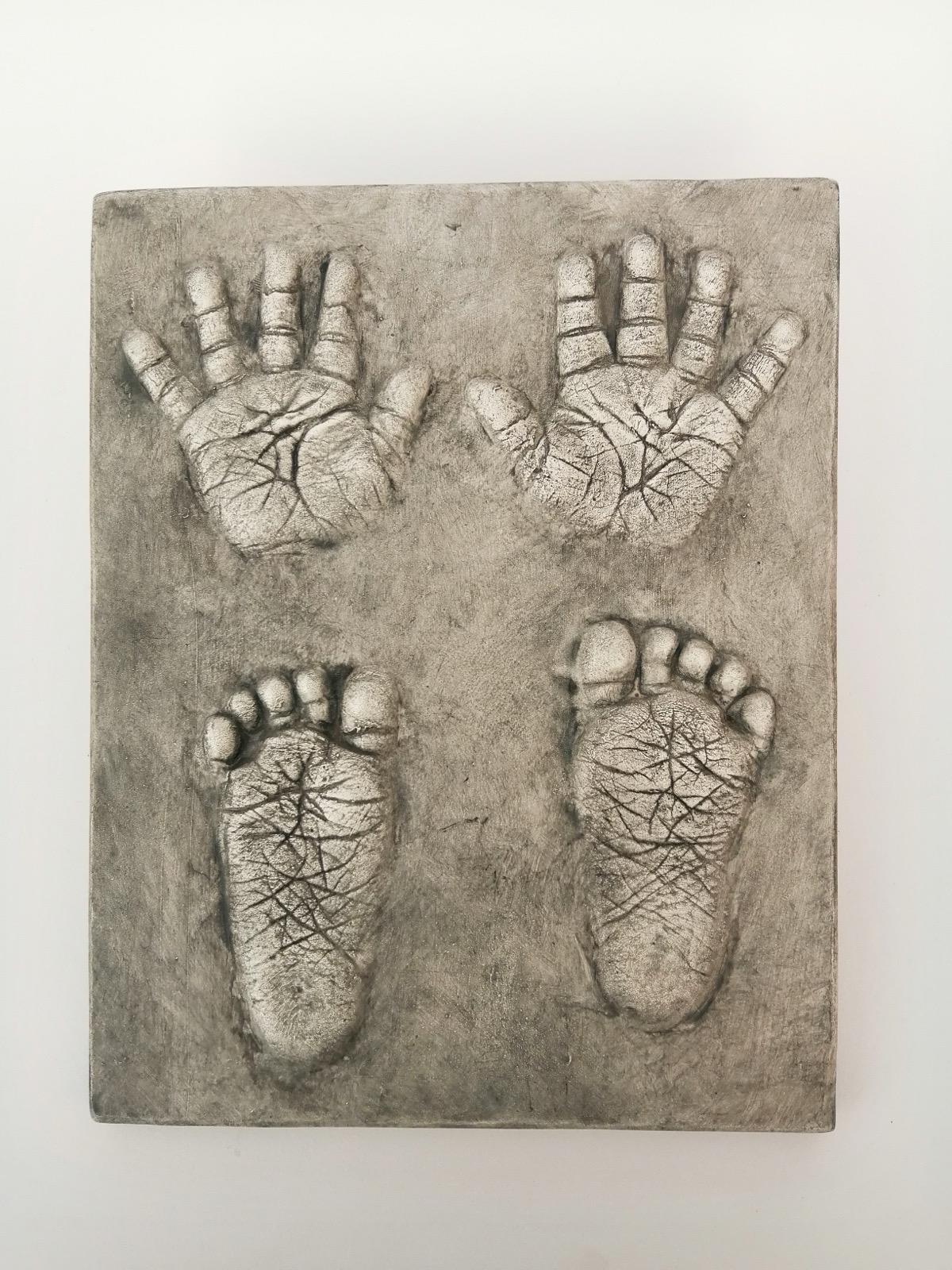 Pieza cerámica Huella de Bebe - Dendago