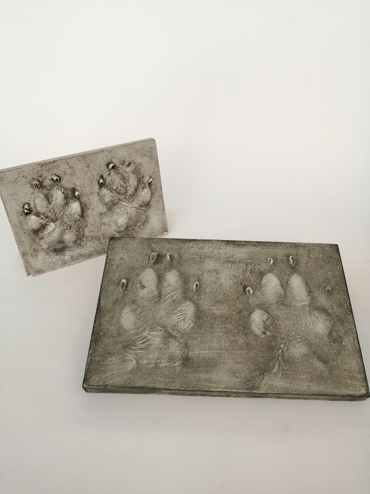 Pieza cerámica Huellas de tu mascotas - Dendago