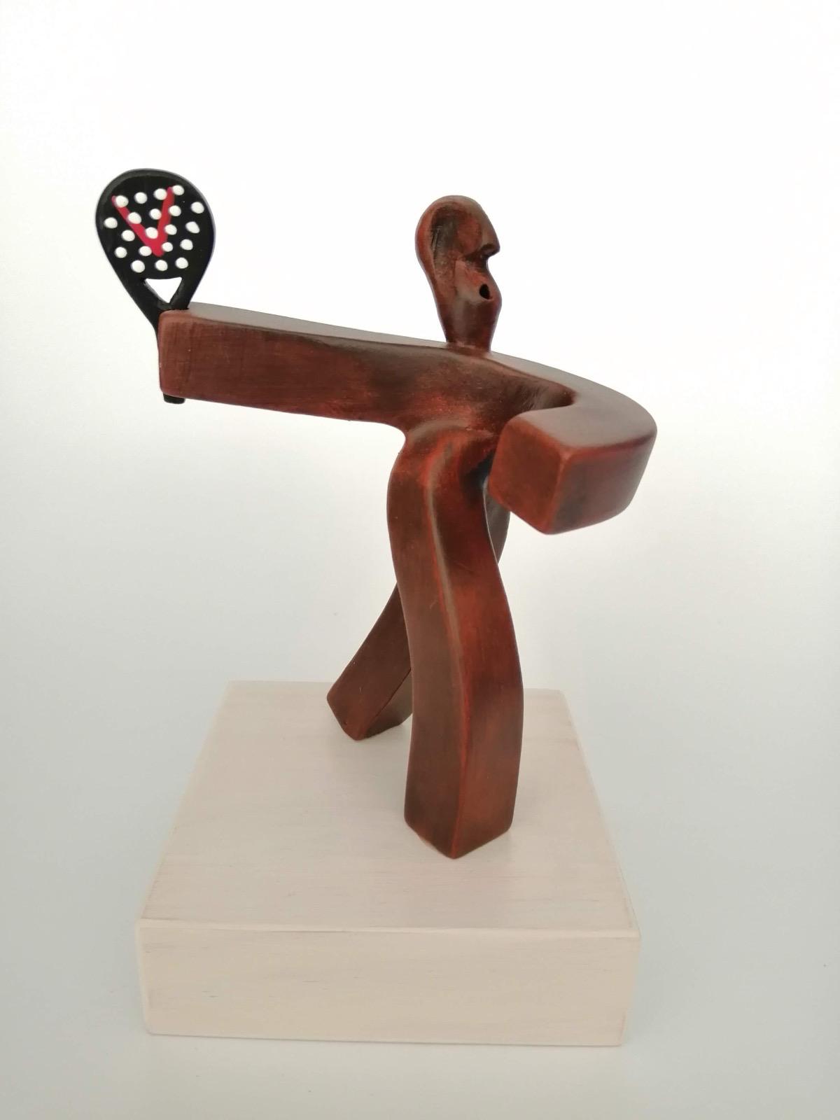 Pieza cerámica jugador de Padel - Dendago