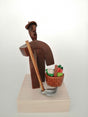 Pieza cerámica Nekazari/agricultor - Dendago