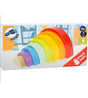 Piezas de construcción de madera, Arcoíris grande 1