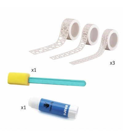 Pintura con cinta adhesiva. ¡Oh, es mágico! 2