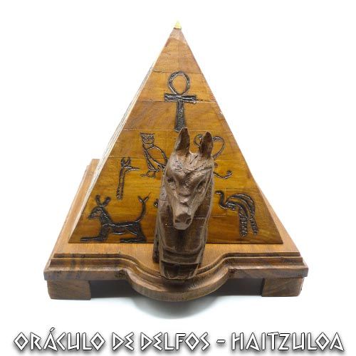 Pirámide madera Anubis - Dendago