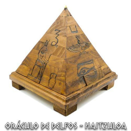 Pirámide madera carga minerales - Dendago