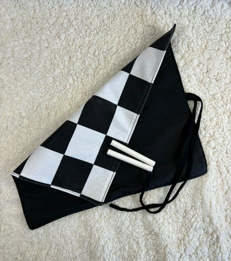 Pizarra enrollable de tela. - Dendago