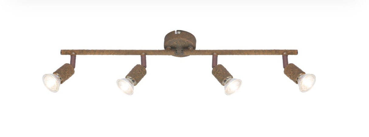 PLAFÓN 4 FOCOS Y BRAZOS ORIENTABLES - Dendago