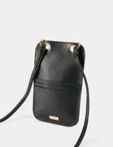 Bolso con hebilla corazón negro Morgan