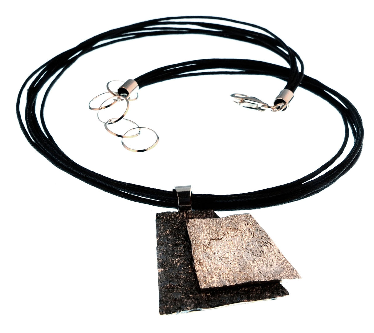 Producto vasco. Anda colgante de plata - Dendago