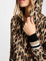 Jersey recto con capucha multicolor Morgan