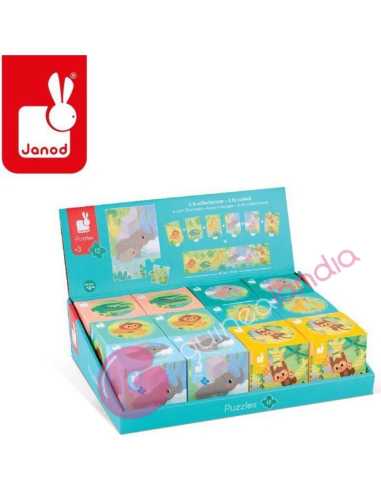 Puzzle de Bolsillo para Coleccionar 12 piezas - Janod - Dendago