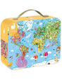 Puzzle Gigante Atlas Mundial 300 Piezas - Janod - Dendago