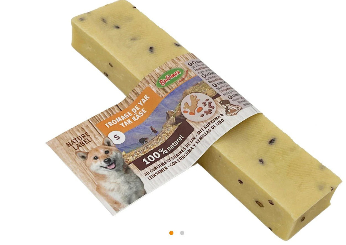 Queso de Yak con cúrcuma y lino - Dendago