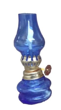 Quinqué azul de aceite - Dendago