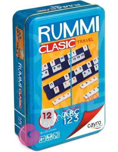 Rummi Clasic Viaje Caja Metálica - Dendago