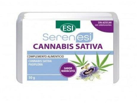 SERENESI CANNABIS SATIVA Pastillas blandas suizas 50g Sabor Maracuya - Dendago